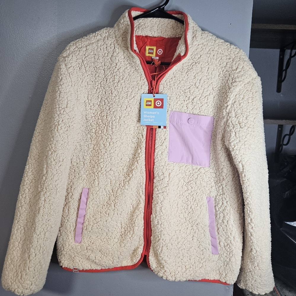 Lego x Target sherpa jacket womens
